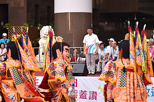 陣頭三太子全上陣 柯P：讓人看到真實的台灣