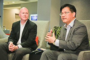 與葉望輝會談  林佳龍推動台美城市外交