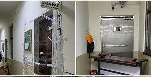 「怕罷免怕成這樣」國民黨用膠帶封門  黃捷轟:上次還抹黑我半夜帶鎖匠