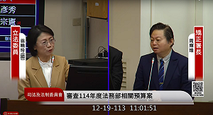 翁曉玲質疑陳水扁醫囑 矯正署:參加總統就職有助身心健康