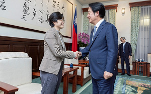 接見楊双子、金翎 賴清德：盼台灣人從此以後就是台灣人