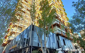 差一點就不蓋了！麗晨語山簷突破法令成台中唯一複層植生牆建案