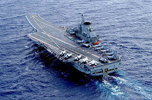 衛星圖像顯示遼寧艦進行重大升級 印媒:將搭載殲-35艦載戰鬥機