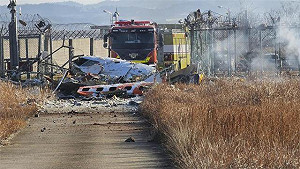 南韓濟州航空班機墜毀 179人恐罹難 僅2人倖存