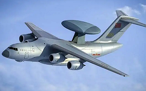 四川艦下水不到24小時 解放軍再示威! 空警-3000成功首飛 專門獵殺隱形戰機