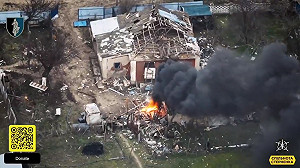 (影) 烏軍發威! 俄庫爾斯克指揮所被炸 赫爾松陣地也 AASM導彈「重錘」