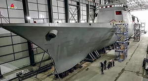 北韓巨艦突然冒出頭! 「背後高人」發威 「盾艦」有垂發裝置威脅大