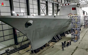 北韓巨艦突然冒出頭! 「背後高人」發威 「盾艦」有垂發裝置威脅大