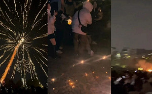 跨年晚會煙火燙傷日本6歲女童 盧秀燕臉書被灌爆：置市民於危險中