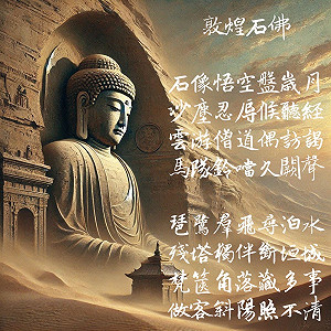 詩》敦煌石佛