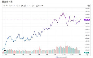 黃金告別2024強勢年 專家：今年地緣政治風險不減魅力