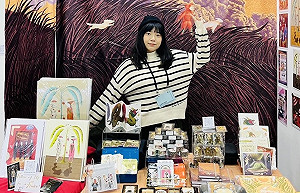 高市青年局青創參展補助建功  在地插畫家釜山大放異彩逐夢高飛