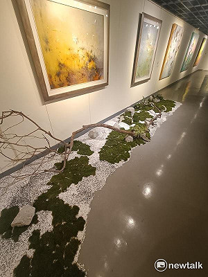 「漢字花開.青春芳華」畫展 沉浸式體驗感受藝術與環保永續共鳴