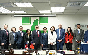 雷根總統基金會拜會民進黨 聚焦台美關係、強化國防