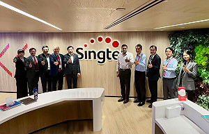 中華電攜手新加坡Singtel 前進MWC2025 秀5G創新