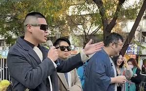 公民團體台中發起罷免立委廖偉翔活動  知名網紅力挺呼籲公民參與 