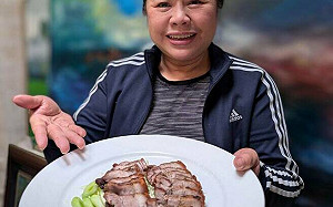 金門人瘋狂團購的鹹豬肉 隱藏在台中市双漁堂