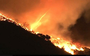 洛杉磯野火颳「火龍捲」！狂燒一個舊金山　聖塔安娜風又要來了