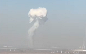 (影 ) 蘑菇雲沖天! 山西連環爆炸驚魂 居民嚇壞 : 玻璃、防盜門都震碎