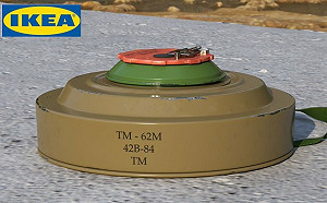 (影) IKEA也賣反坦克地雷? 波蘭將領搞大烏龍 240枚送錯遭解職 4兵起訴