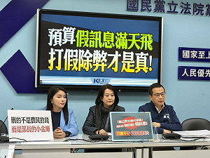 刪總預算掀兩院對立 藍黨團轟:現在變造謠政府?