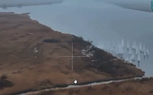 (影) 俄軍登陸斷腸時! 強渡第聶伯河三角洲試圖上岸 烏軍用集束炸彈殲滅