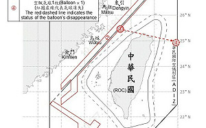 17共機.6共艦.1空飄氣球擾台 13架次逾越中線
