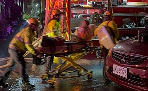 台中沙鹿民宅火災一家5口2死3傷 外祖孫躲陽台、廁所慘遭惡火奪命 