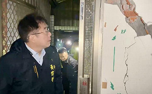 台南受地震影響嚴重「平房倒塌多戶受災」楠西區1/21停止上班上課