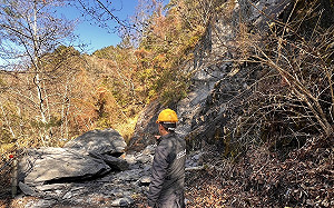 嘉南地區6.4強震！苗栗大鹿林步道巨石坍方 雪管處：搶修中