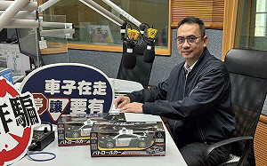守護市民過好年  高市警鼓山分局長空中宣導反詐秘訣