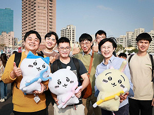 吉伊卡哇帶動「療癒經濟」 林岱樺春節推高雄冬日遊樂園