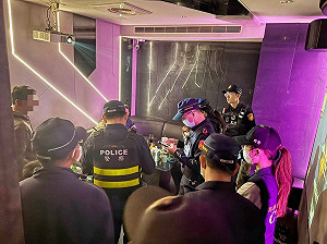 執行「威力掃蕩」專案勤務  高市警春節前啟動全面臨檢及路檢