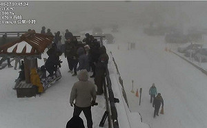 合歡山下雪了!武嶺即時影像雪白一片 太平山台7甲線也成雪世界