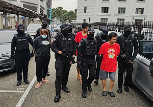 馬來西亞破獲490公斤毒品案 8台灣人遭起訴