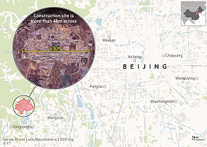 北京地下核碉堡曝光? 比五角大廈大10倍 西南方30公里驚見巨型指揮中心