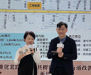 內政部補助近6千萬 優化台中重要幹道 降低在地人車衝突