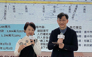 內政部補助近6千萬 優化台中重要幹道 降低在地人車衝突