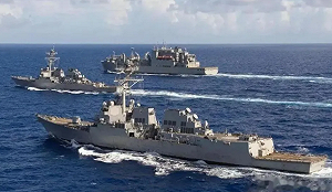 印度海軍3艦同時入列! 莫迪喜稱巨大進步 一看全是「混血兒」