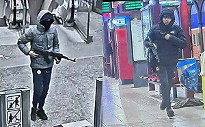 (影) 布魯塞爾驚魂！2名蒙面槍手持步槍狂掃地鐵站 警方緊急圍捕