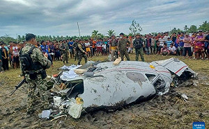 美軍租用偵察機菲南民答那峨墜毀 1現役軍人、3國防承包商罹難