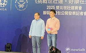 世壯運參賽者禮包曝光  蔣萬安、侯友宜巧妙穿搭呼應吉祥物壯寶