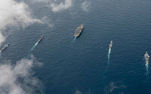 「太平洋斯特勒2025」8日菲律賓海軍演  戴高樂、卡爾文森、加賀等12艦百機齊聚