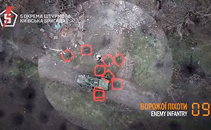 (影) 烏軍隻身攻進戰壕內以一敵六！ 無人機、砲火隨後「洗禮」全殲俄軍