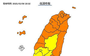 全台急凍！南部低溫跌破10度 氣象署警告：3縣市恐降至6度以下