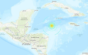 開曼群島附近海域規模7.6強震 逾10國海嘯警報