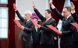 考試院新人事、駐外大使宣誓就職 賴清德監誓致意