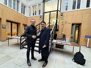 陳冠廷訪法拜會IFRI 向法國傳達台灣捍衛區域和平立場