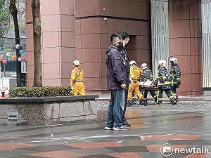 (影)台中新光三越氣爆最新死傷,5人OHCA、1人明顯死亡