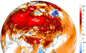 台灣周圍氣溫偏低！鄭明典曬「氣溫距平」圖憂：容易帶來意外